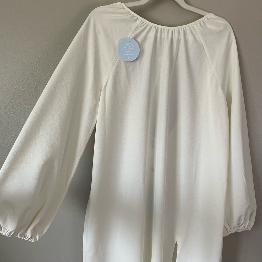 Hill House The Simone Dress Coconut Milk - Picture 5 of 9